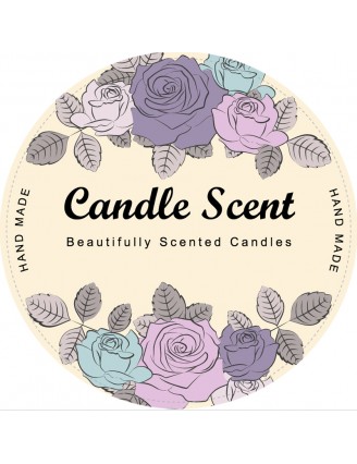 Candle Scent Label