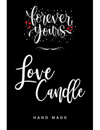 Love Candle Label