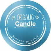 Organic Candle Label