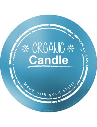 Organic Candle Label