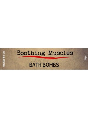 Soothing Muscles Bath Bomb Wrap