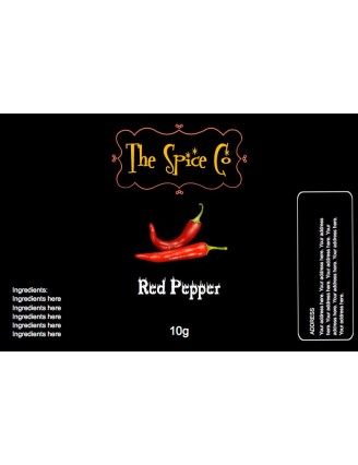 Spice Label