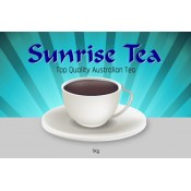 Sunrise Tea Packet Label