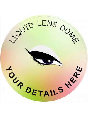 Liquid Lens Round Decal