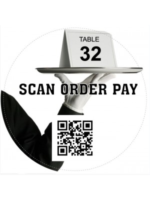 Menu Order Pay  Table Domes