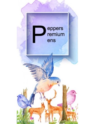 Premium Pens Rectangular Vertical 2:1 Resin Domed Label