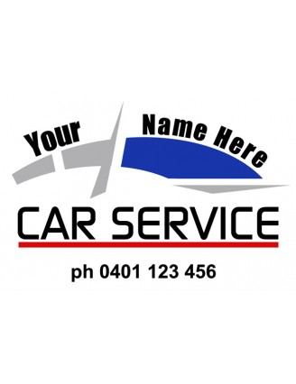 Auto Mechanical Service Stickers