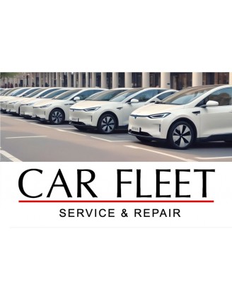 Car Fleet Service Stickers