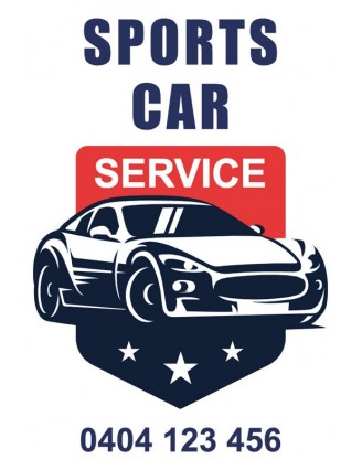 Car Service Reminder Stickers