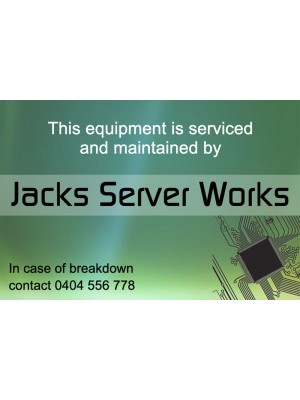 Jacks Server Works Service Stickers