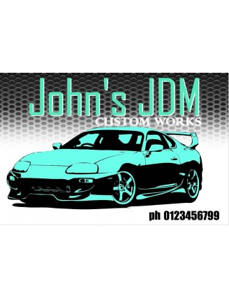 Johns JDM Service Stickers