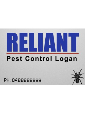 Reliant Pest Control Service Stickers