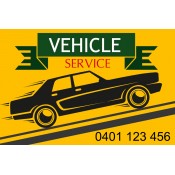 Vehicle Service Sticker