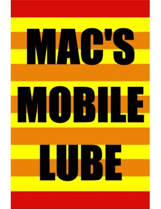 Mac's Mobile Lube Stickers