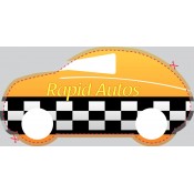 Car or Auto Shaped Label