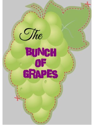 Bunch of Grapes Shaped Label