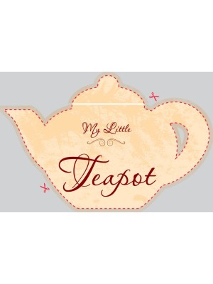 Teapot Shaped Label