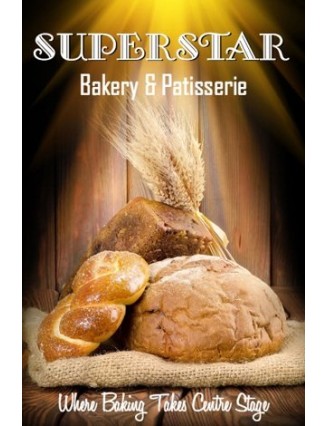 Superstar Bakery and Patisserie Label