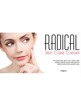 Radical Every Day Skin Cream Label