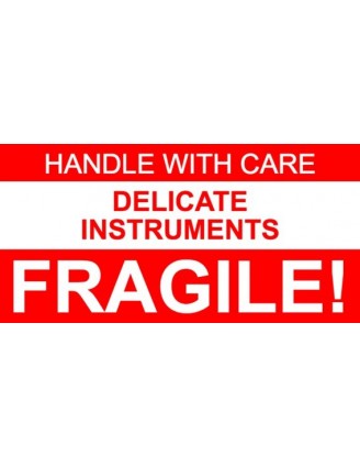 Handle With Care shipping Label