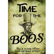 It's Time for Boos Wine Label