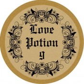 Love Potion Circle Wine Label