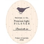 Premium Light Oval Wine Label