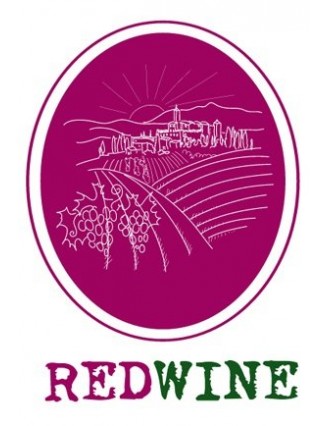 Simple Red Wine Label